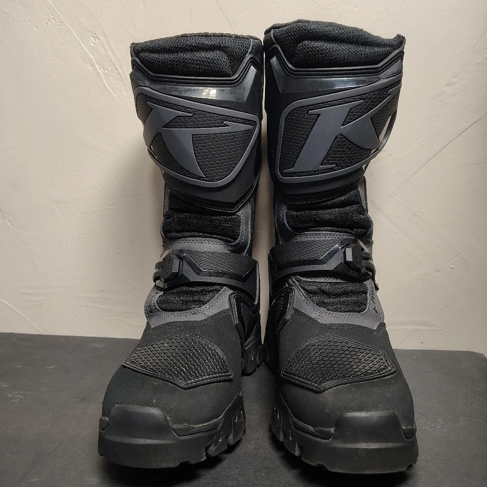 Klim Adventure GTX Boots Mens 7 Women 8.5 EU 40 Black Gore-Tex BOA Moto Touring